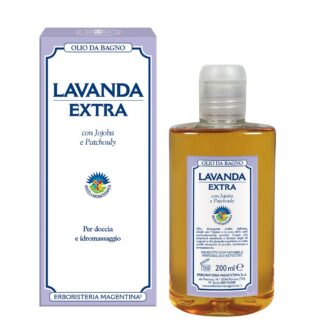 Olio da Bagno Lavanda Extra Erboristeria Magentina 200 ml